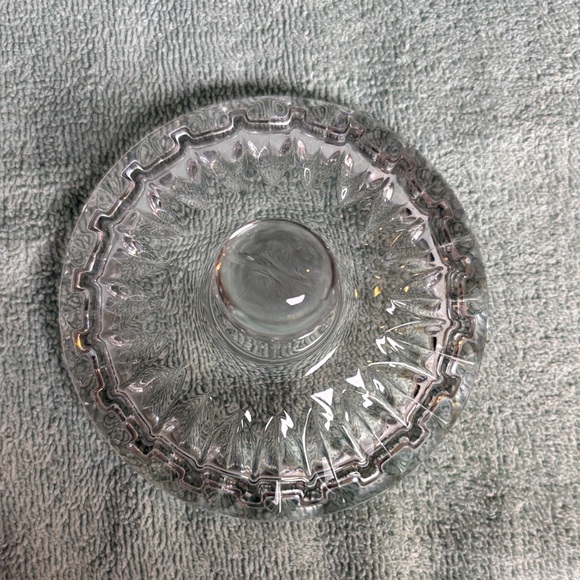 Gorham Clear Crystal Candy Dish Vintage Althea Pattern - Picture 3 of 8